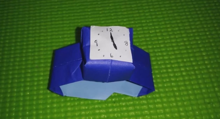  손목시계접기 / 손목에 차는 시계만들기 동영상 Easy Origami watch
