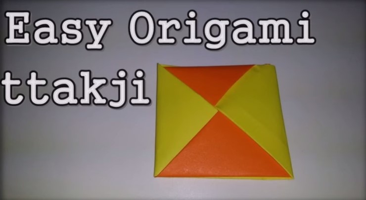 쉬운 딱지 접기 만들기 Easy Origami ttakji 