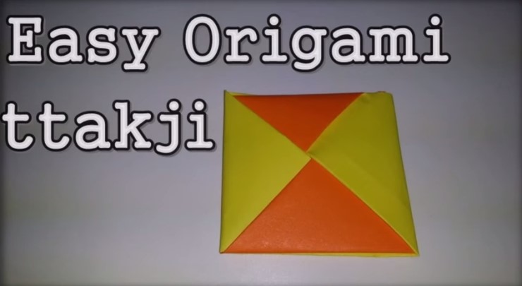  쉬운 딱지 접기 만들기 Easy Origami ttakji 