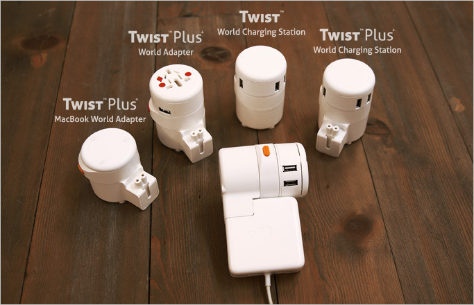 [ Twist Plus] 트위스트 플러스 맥북 월드어답터 Twist Plus World Charging 애드온방식 