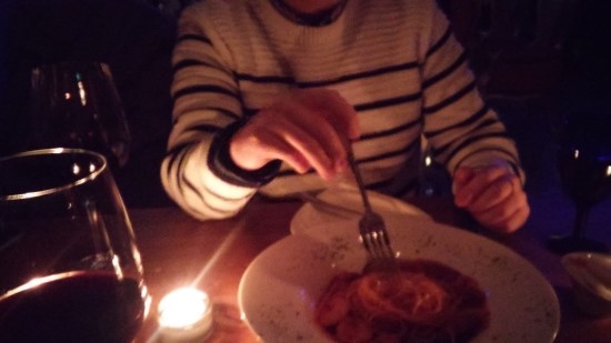  생일날, 신사동 가로수길 Lava W 이태리 레스토랑