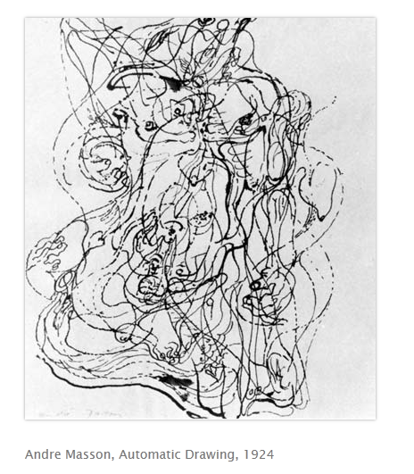  [미술유학] 오토마티즘 첫번째 Automatism