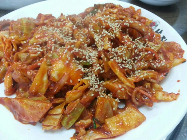  낙지요리 사진