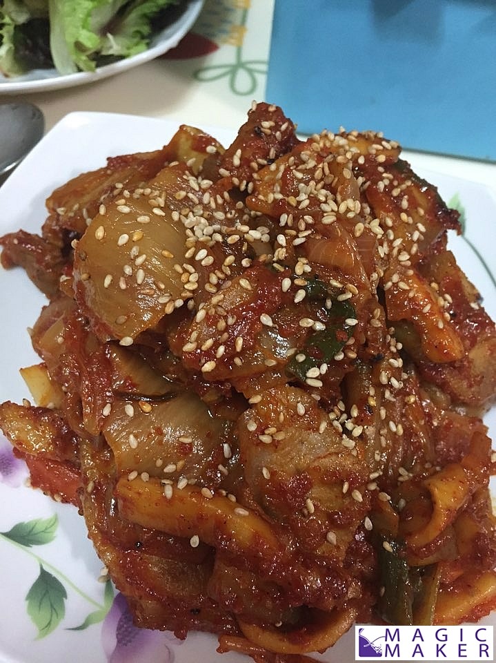  제육볶음 황금레시피 생생정보통제육볶음 맛있어요!! 