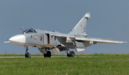 BGM) 러시아판 F-111 전투폭격기! Sukhoi(수호이)사 Su-24 Fencer (펜서) 가변익 전투폭격기 : 네이버 블로그