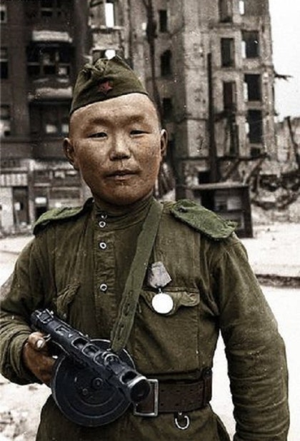 소련군 몽고종 아시아 병사들의 가지 가지[WW2 Funny Faces Soviet Mongoloid Asian men Soldiers]  : 네이버 블로그