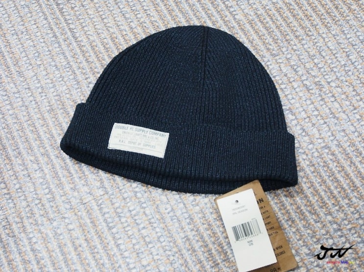  RRL(DOUBLE RL) INDIGO COTTON WATCH CAP 더블알엘 인디고 염색 코튼 와치캡
