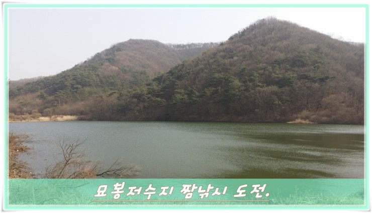  용인 붕어낚시 묘봉(중리)저수지 짬낚 도전!