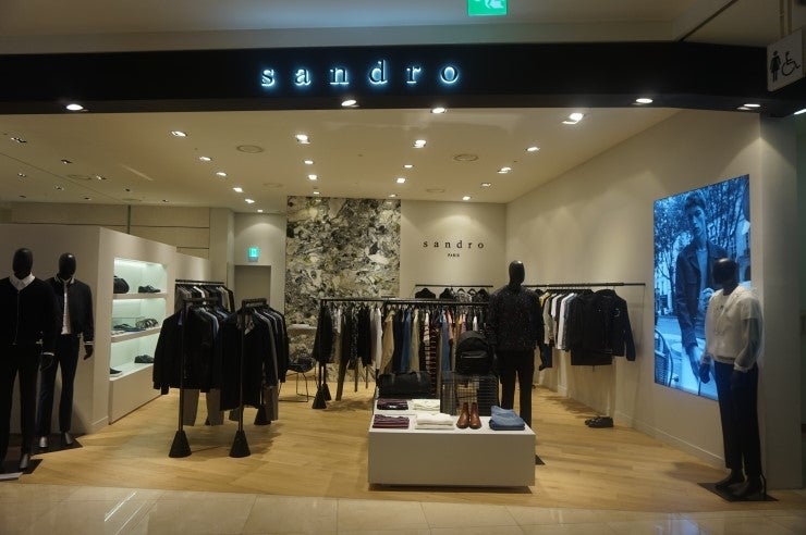 목동 현대백화점 산드로 옴므 매장방문 후기
