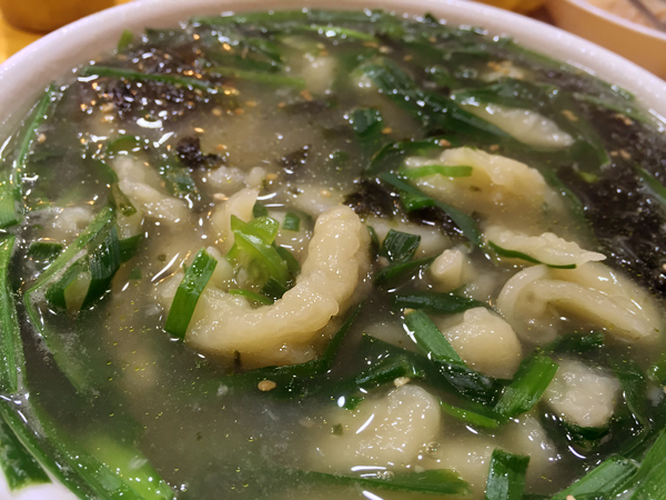 잔치국수와 수제비 둔산동 행복한분식 + 베스킨라빈스 기프티콘 &hearts;