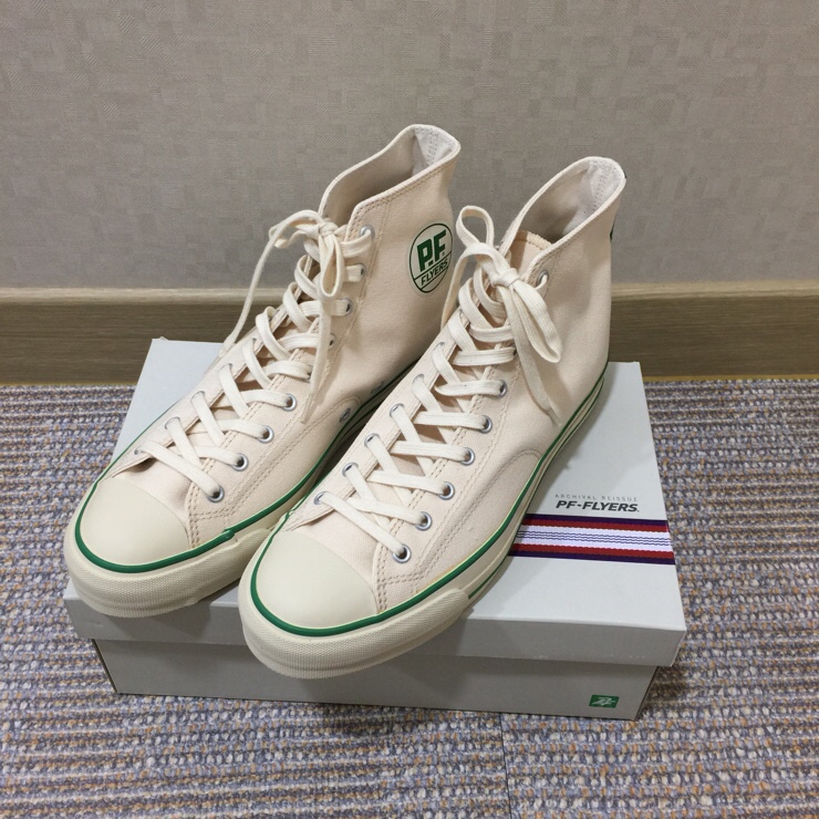  PF FLYERS(THE REAL MCCOY'S) ALL AMERICAN1965 HIGH TOPS - NATURAL 피에프플라이어스(리얼맥코이) 아메리칸 1965 하이탑