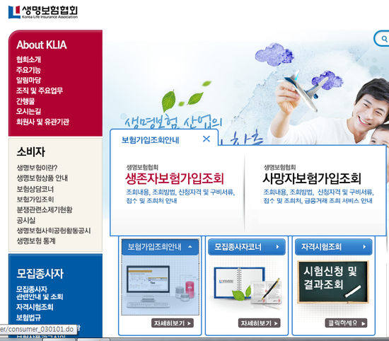  생명보험협회 와 손해보험협회를 통해 내가 가입한 보험을 알아보자! 