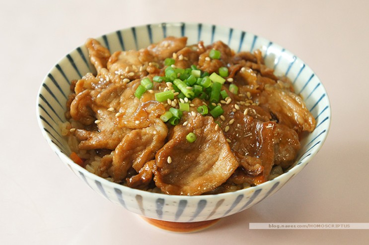 두가지 방법의 돼지고기 생강구이 덮밥, 쇼가야끼 만들기, 돼지고기 요리 (豚肉の生姜焼き, Butaniku No Shogayaki) :  네이버 블로그