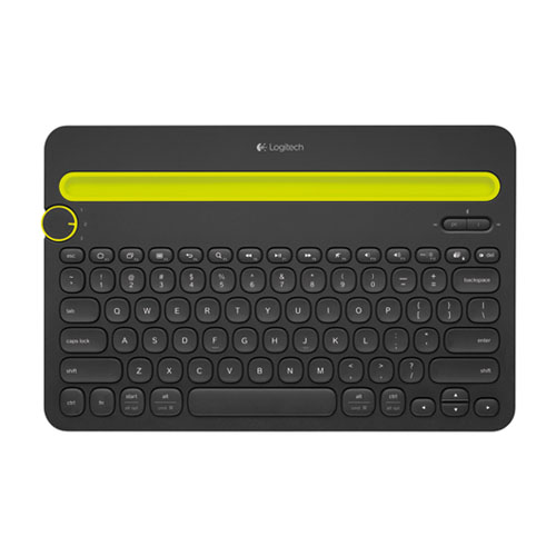  [LOGITECH] K480 Keyboard Black White 광주 애플샵 블루투스 멀티 디바이스 키보드 블랙 화이트 광주 애플스토어 아이폰 아이패드 아이팟 맥북 아이맥 연결 