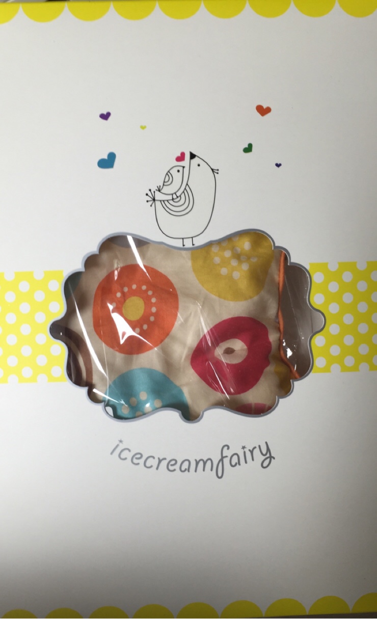 [아기베개]스칸디나비안 디자인 아이스크림페어리 드림보우 라텍스베개