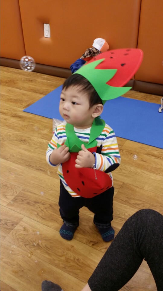  고덕동 이마트 문화센터 과일놀이 하고왔어요