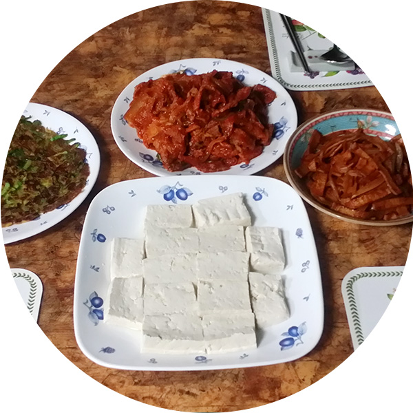  늦잠 / 장보기 / 병원행 / 요리하기 / 어버이날선물