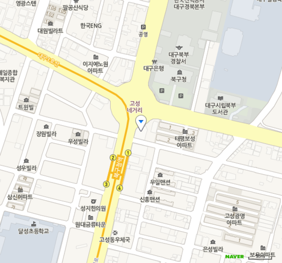  대구 북구어머니회 지점 안내 