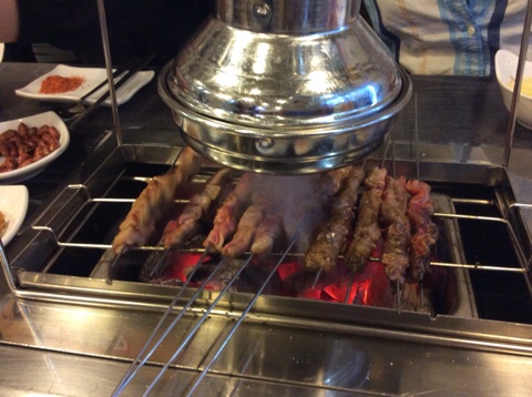 영통구청 앞의 양꼬치집 발해양꼬치