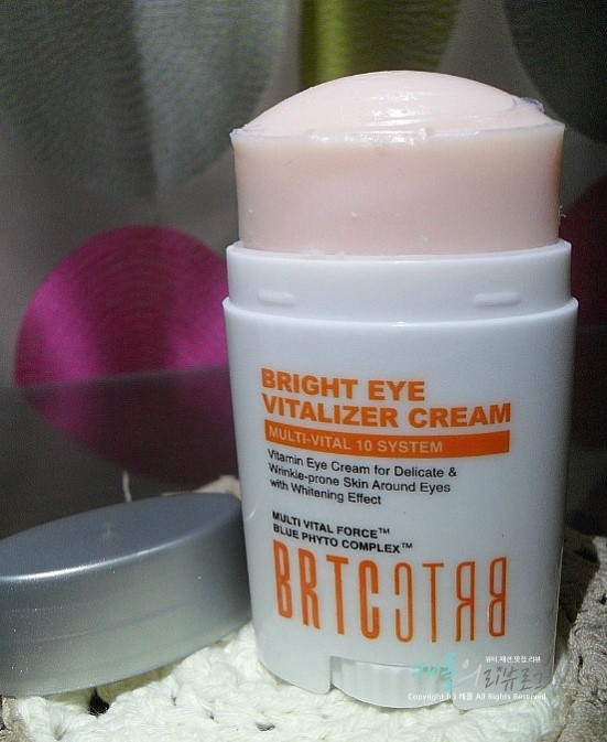 다크써클 눈가주름에 좋은 아이크림/ BRTC 브라이트 아이 바이탈라이저 크림