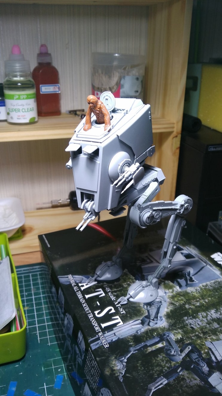  반다이 스타워즈 1/48 at-st