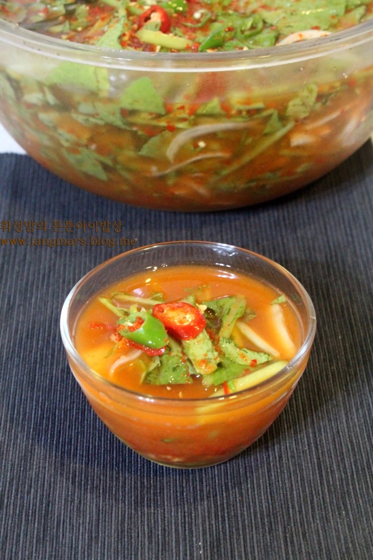 열무김치맛있게담그는법 ,초보자도 쉽게 담을수 있는 열무물김치맛있게담그는 법 : 네이버 블로그