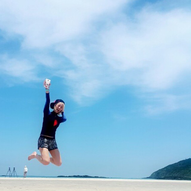  제주도로 놀러간 exid