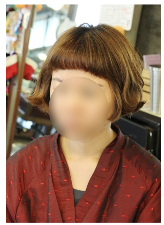 변정수머리 짧은단발 볼륨있는단발머리