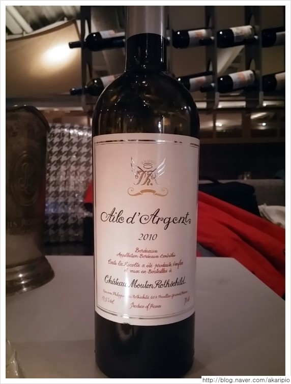  Baron Philippe de Rothschild S. A.(Chateau Mouton Rothschild), Aile d'Argent Blanc, Bordeaux, 2010 (샤또 무똥 로칠드/샤토 무통 로쉴드, 엘 다르장 블랑)