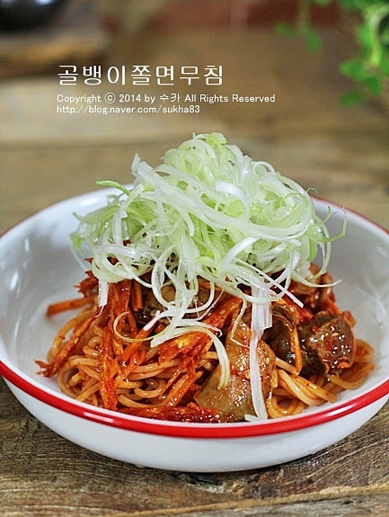 골뱅이쫄면무침 골뱅이무침황금레시피로 정말 맛나요^^