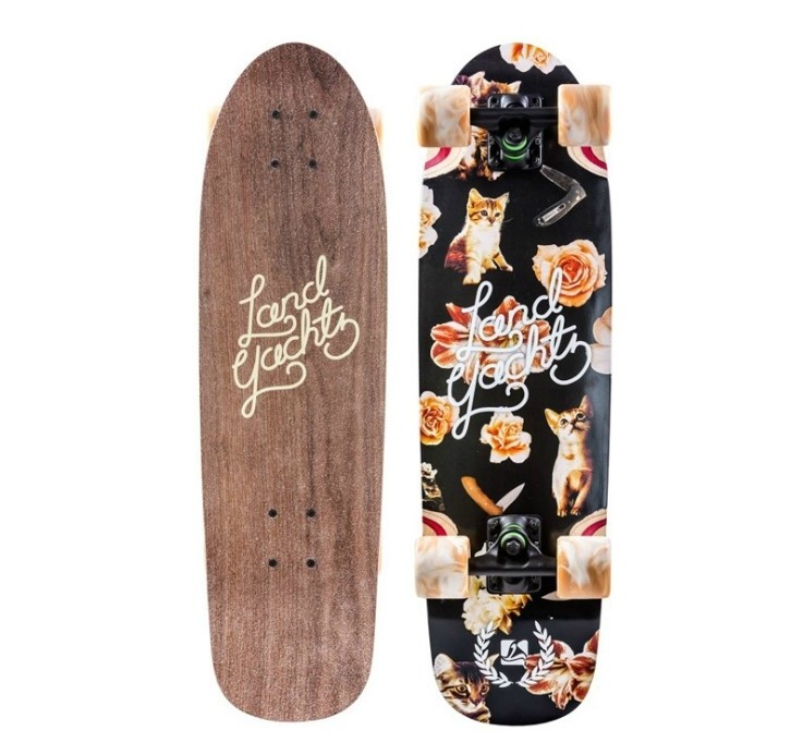 크루저보드 - 랜디야츠 딩기 캣츠 28.5인치(Landyachtz Dinghy Cat Pattern-28.5") 딩기 캣 딩기 캣 패턴