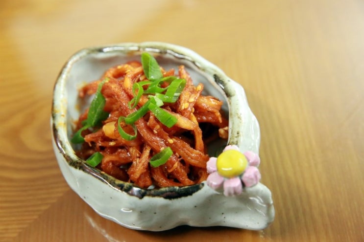  오징어채볶음 부드럽게 만들기 