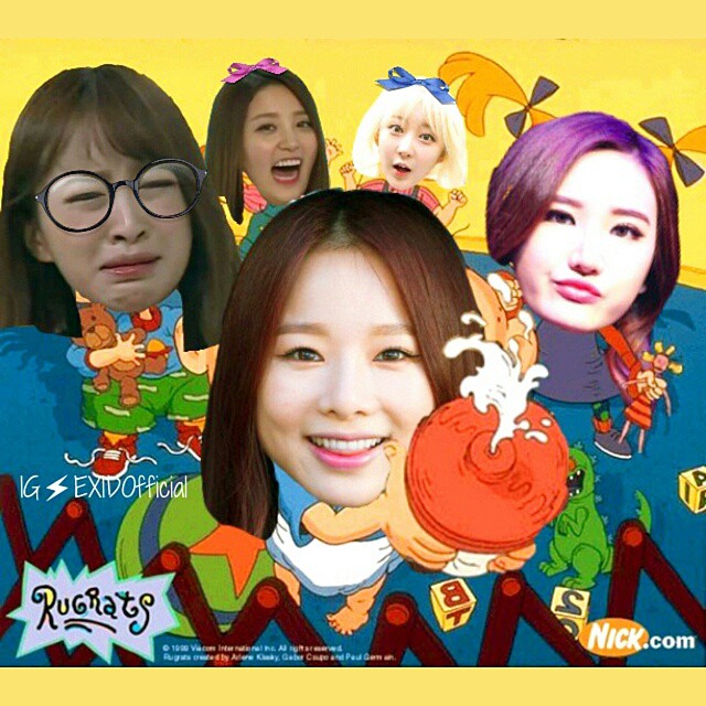 exid 사진 몇장...