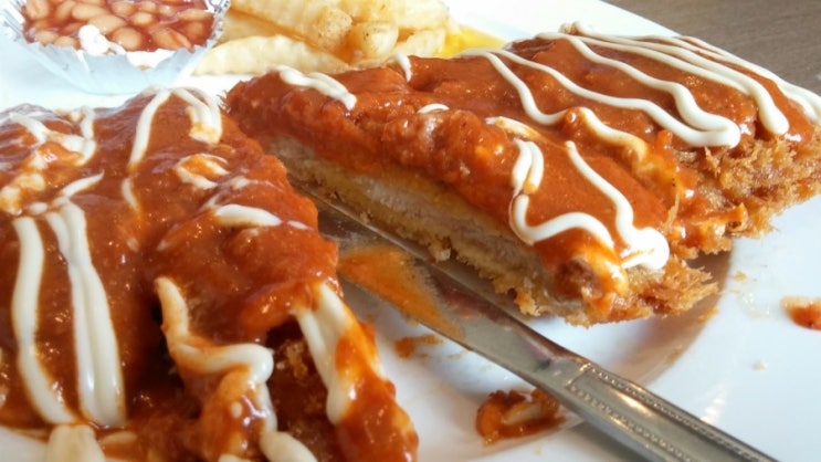 맛있는 돈가스집 찾았어요!