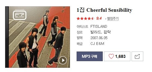 에프티아일랜드 천둥 정말 좋네요