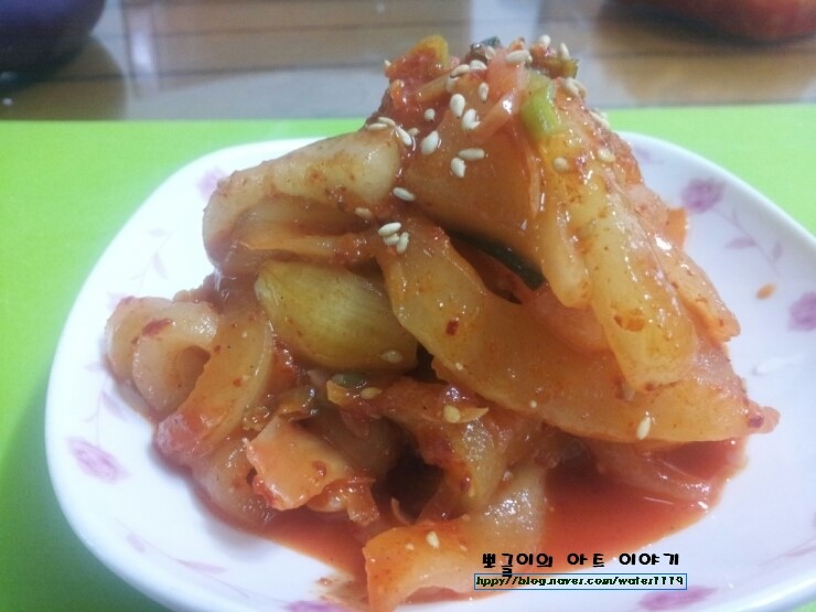  [밑반찬]오이/노각무침/노각무침만들기/오이효능/오이칼로리/오이부작용