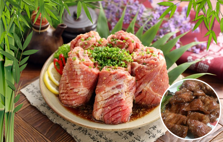 [산야초댓잎갈비&죽푸른소갈비]자생산야초와 댓잎으로 숙성시킨 산야초수제댓잎돼지갈비&....