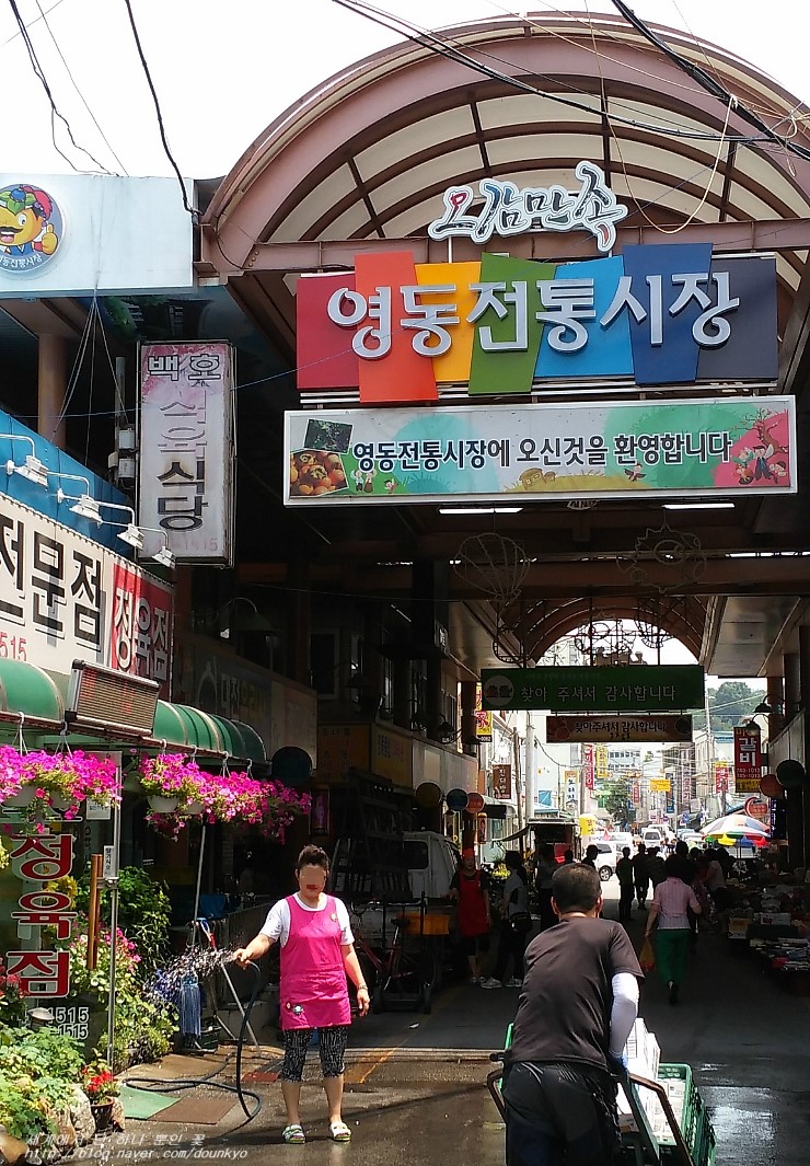  2015.6.29 영동 장날 (ヨンドン市(いち)の日） 