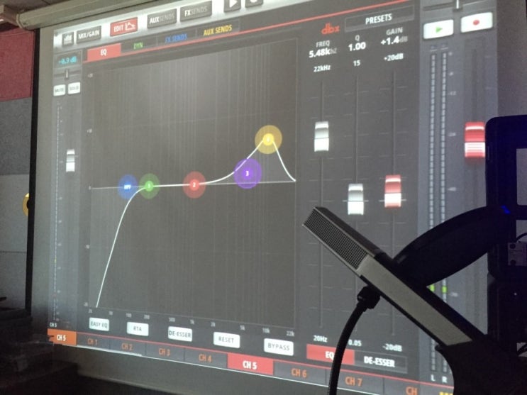  SoundCraft UI16 녹음파일
