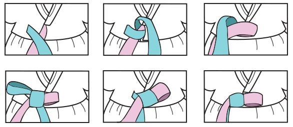 [한복이야기]여자한복입는방법(고름매는법)/남자한복입는방법(대님치는법)