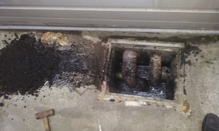 [하수구 맨홀] 상모동 건물 #구미하수구 맨홀 청소 작업