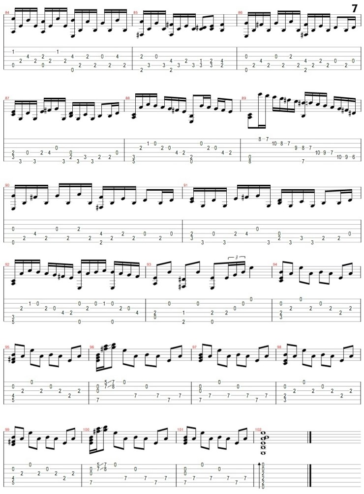 플라워댄스 Flower Dance 악보 네이버 블로그