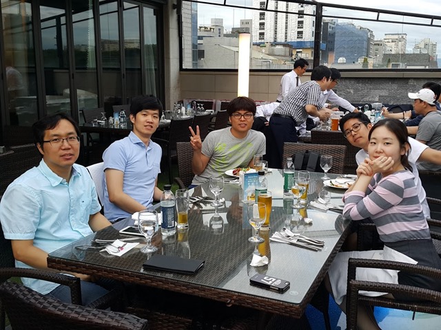  데이블팀의 첫 번째 회식 소식입니다.