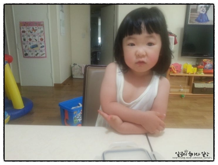 3살 육아일기 : 김에다가 밥 싸먹기ㅋㅋ