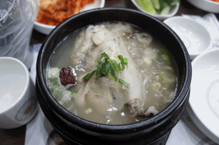  분당 수내동맛집 - 복날하면 "개성전통 한방삼계탕"