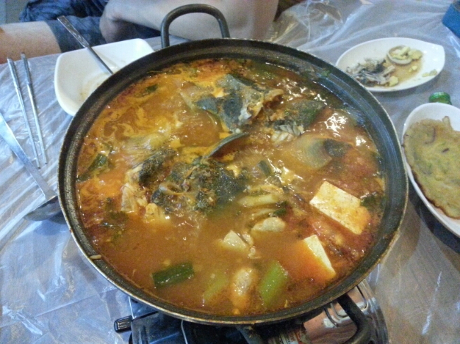  연산동 매운탕에 한잔!