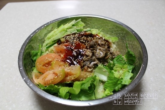  비빔면 맛있게 먹는법