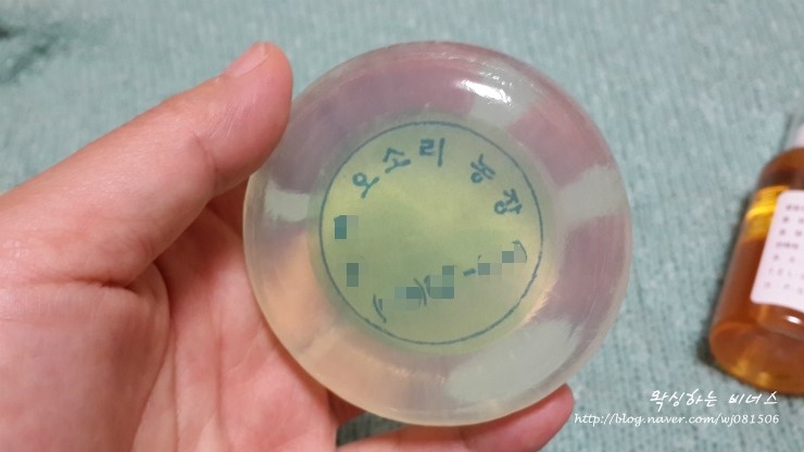 오소리 오일비누를 사용해봤어요! 오소리 오일비누를 사용해봤어요!