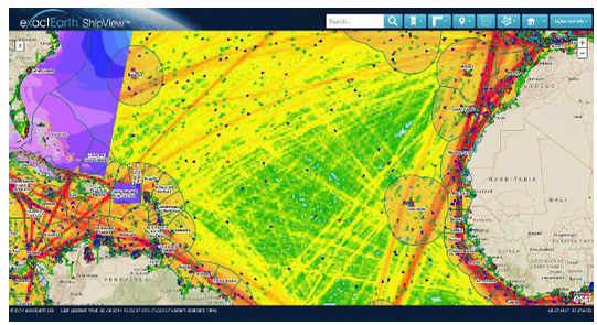  Satellite AIS - Exact Earth 