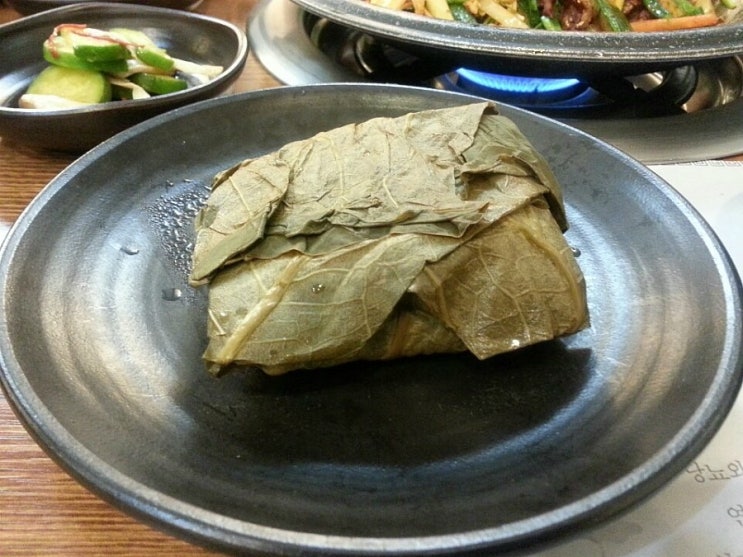  연잎밥정식